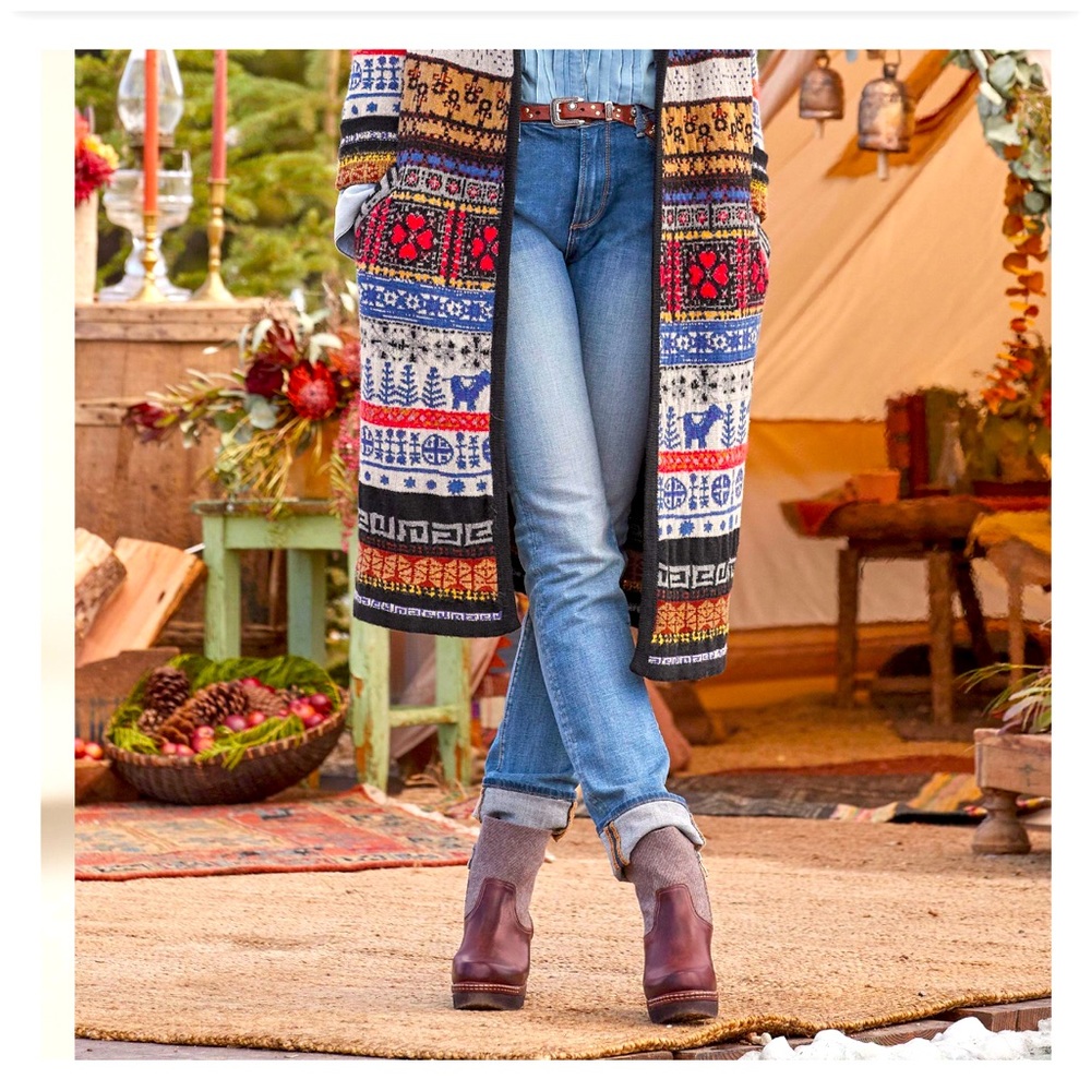 Sundance Sato Antelope platform ankle boots